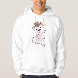 Sudadera Oso Polar De Vaquero Oso Pequeño De Teddy Oso Occi