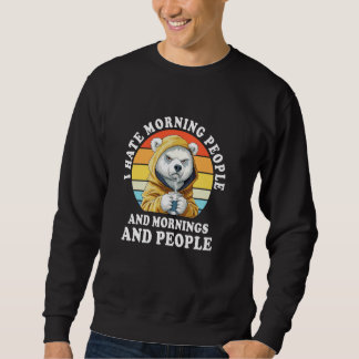 Sudadera Oso Polar del Café