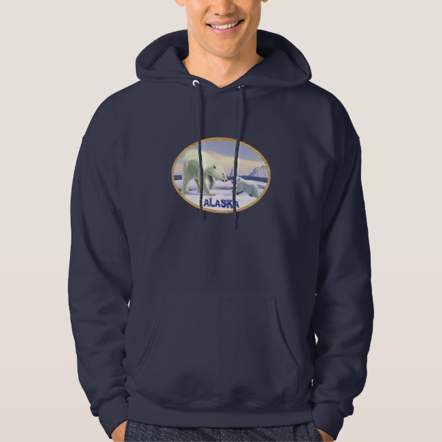 Sudadera Oso Polar - Mama Nose Best (Anverso)