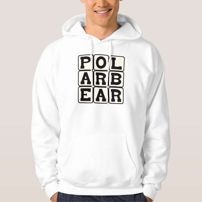Sudadera Oso Polar, Rey del Frío (Anverso)