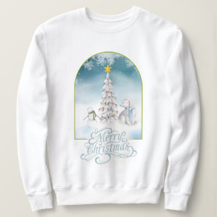 Sudadera Oso Polar y Navidades de Snowman