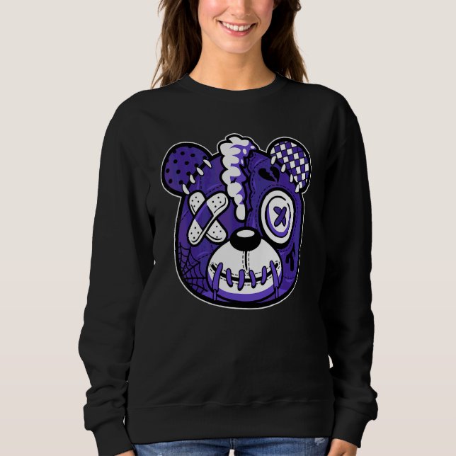 Sudadera Oso que gotea  Ama Retro Matching 5s Matching (Anverso)