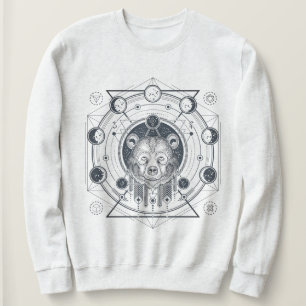 Sudadera Oso Sagrado de Geometría