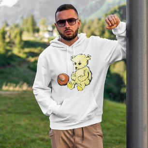 Sudadera Oso Teddy amarillo