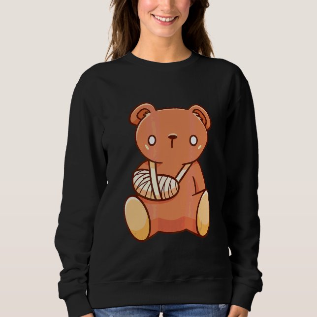 Sudadera Oso Teddy herido (Anverso)