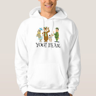 Sudadera Oso Yogi y la rosa clásica de los amigos