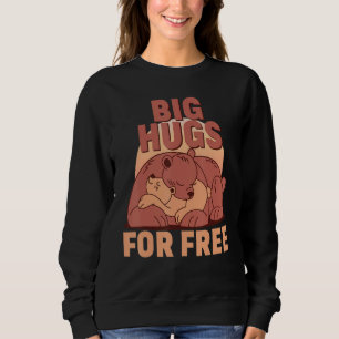 Sudadera Osos gratis abrazan Lindo cMamá Oso