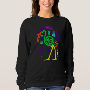 Sudadera Ostrich Como Animal Lleno De Colores