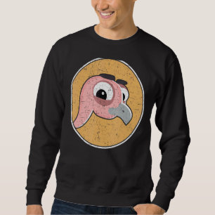 Sudadera Ostrich Face Ostrichs Animal Flight