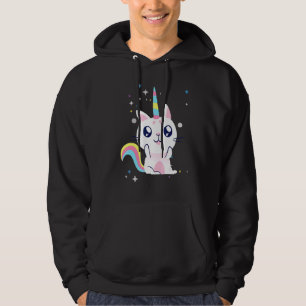 Sudadera Otaku, Chicas de Cat Caticorn de Unicorn