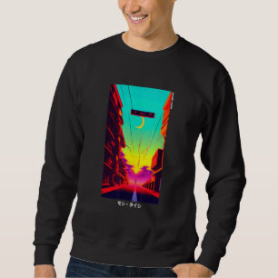 Sudadera Otaku, el arte de la onda del vaporizador japonés 