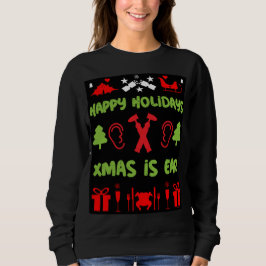 Sudadera Otolaringología Otorhinolaringólogo Xmas Sw
