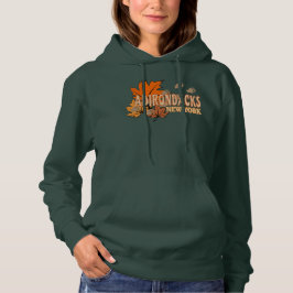 Sudadera Otoño en los Adirondacks con hojas de otoño con os