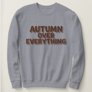 Sudadera Otoño sobre todo