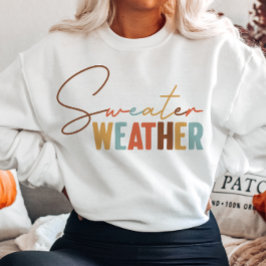 SUDADERA OTOÑO TEMÁTICO CAER EN TIEMPO SUAVE
