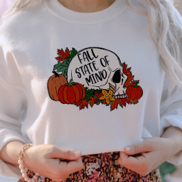 SUDADERA OTOÑO TEMÁTICO CAÍDA ESTADO DE LA MENTE SKULL