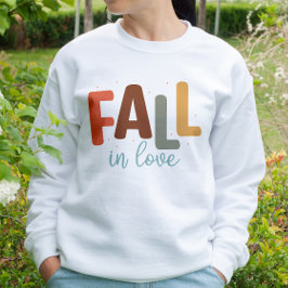 SUDADERA OTOÑO TEMÁTICO DIVERSIÓN ROMÁNTICA ENAMORADA