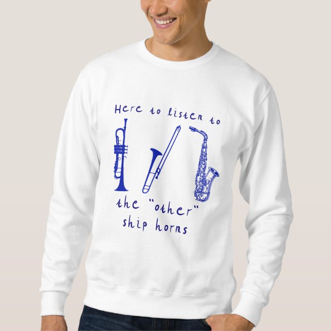 Sudadera Otras bocinas de cruceros Unisex (Anverso)