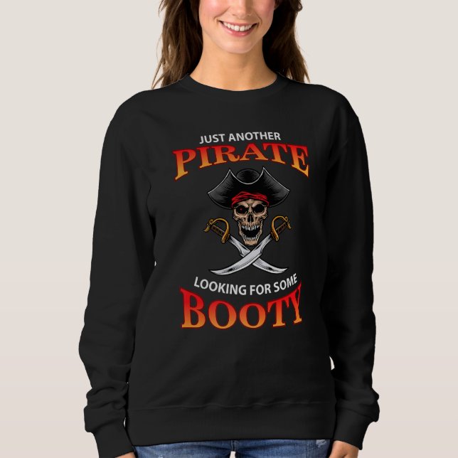 Sudadera Otro Pirata Buscando Un Pirata Booty (Anverso)