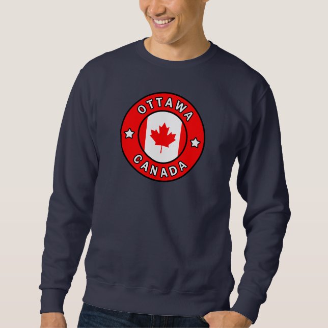 Sudadera Ottawa Canada (Anverso)