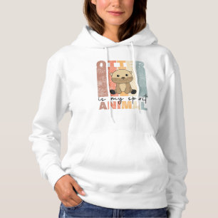 Sudadera Otter es mi animal espiritual lindo Otter