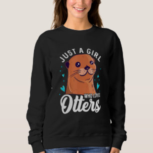 Sudadera Otter for Sea Otter Ferret Fish Otter Animal 2