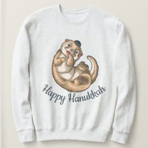 Sudadera Otter Hanukkah T-Shirt Sweatshirt
