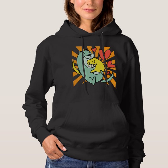 Sudadera Otter Hugging (Anverso)