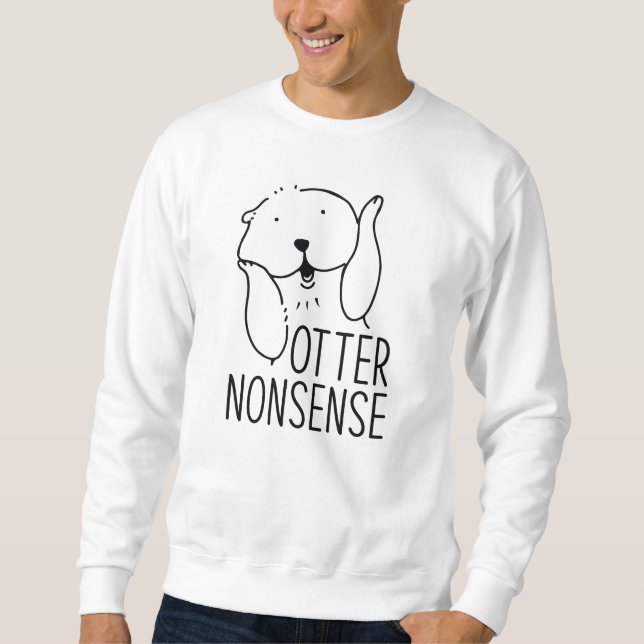 Sudadera Otter Nonsense (Anverso)