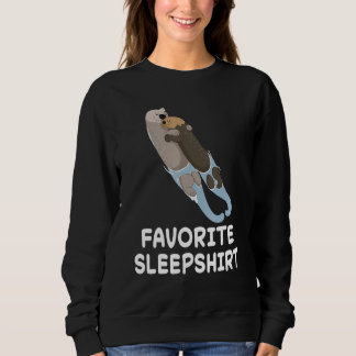 Sudadera Otter Otters Nap Sleeping Sleep Pajama Pajamas Nig