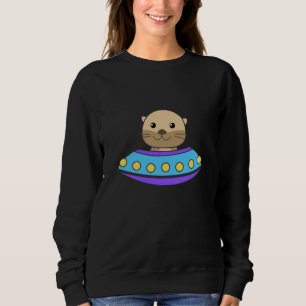 Sudadera Otter Universe OFO En El Espacio Espacial