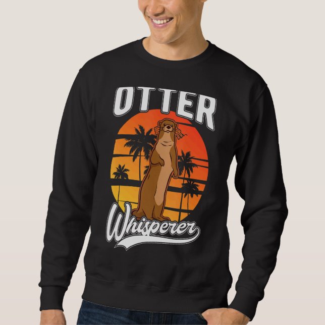 Sudadera Otter Whisperer (Anverso)