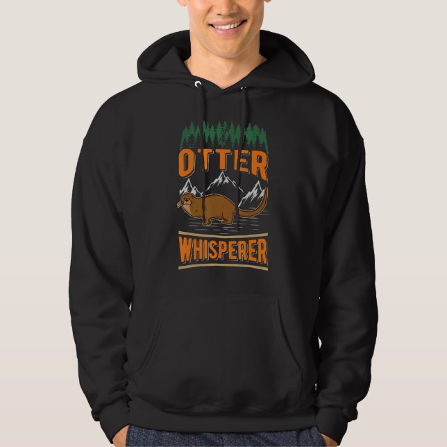 Sudadera Otter Whisperer (Anverso)