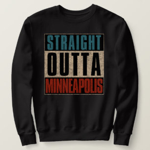 Sudadera Outta Straight Minneapolis Minnesota MN