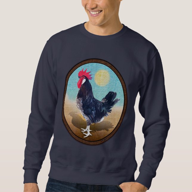 Sudadera Oval de Menorca Rooster (Anverso)