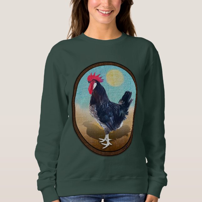 Sudadera Oval de Menorca Rooster (Anverso)