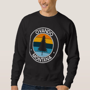 Sudadera Ovando Montana MT USA City Prige Retro Sunset