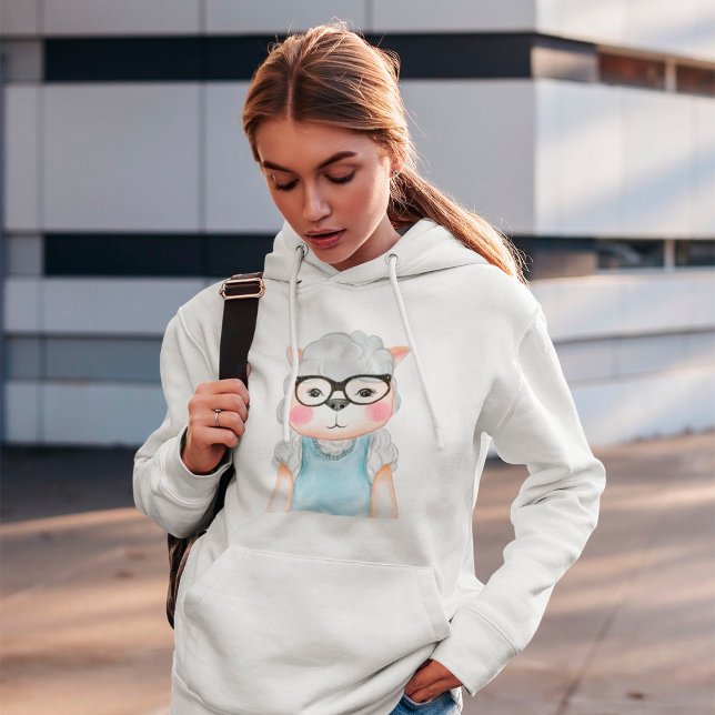 Sudadera Oveja Cubierta Con Gafas Hoodie (Subido por el creador)