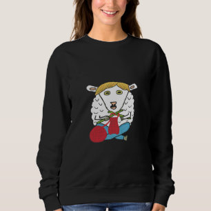 Sudadera Oveja de punto divertida