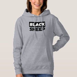 Sudadera Oveja Negra Tipografía Rebelde Entourage Arte