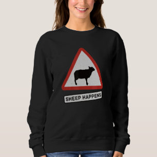 Sudadera Oveja Ocurre Pastores Lana Agricultora