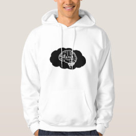 Sudadera Overthinking Brain Cartoon Mental Health Art