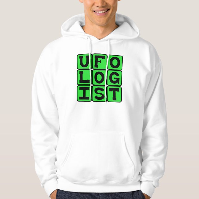 Sudadera Ovfologista, Estudio de Platillos Volantes (Anverso)