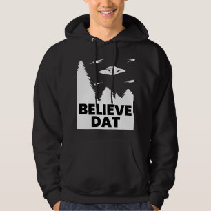 Sudadera OVNI Alien Blelieve Dat Funny