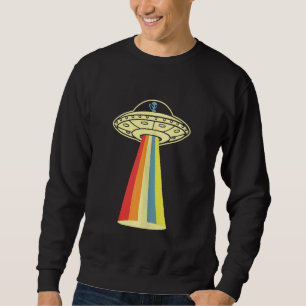 Sudadera OVO espacial Alien Punch Retro Vintage Science Gif