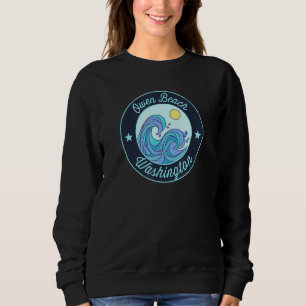 Sudadera Owen Beach Con Un Surfista Náutico Souvenir De Was