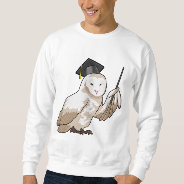Sudadera Owl como profesor con puntero (Anverso)