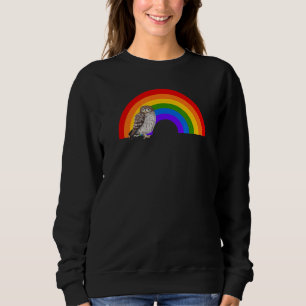 Sudadera Owl Rainbow Bird Bird Birdwatcher Animal Biólogo
