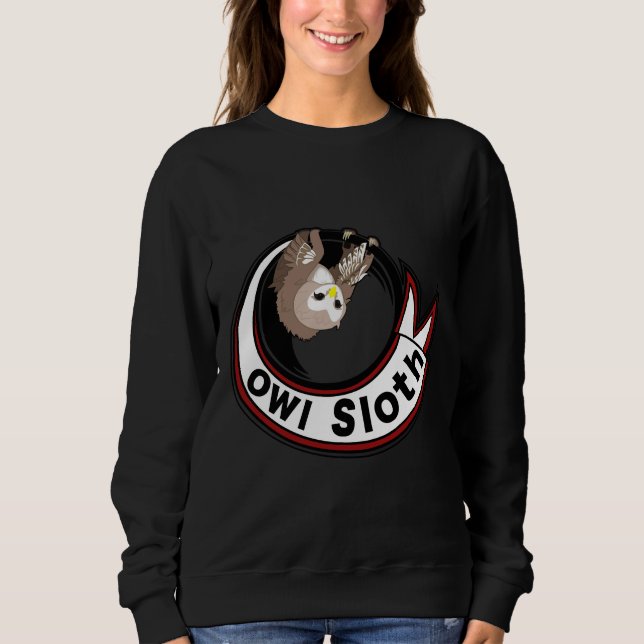 Sudadera Owl Sloth (Anverso)