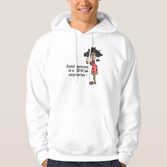 Sudadera Oxymoron de la buena mañana (Anverso)